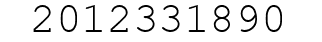 Number 2012331890.