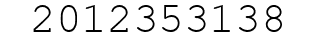 Number 2012353138.
