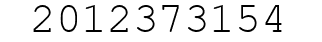 Number 2012373154.