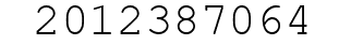 Number 2012387064.