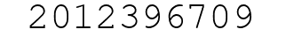 Number 2012396709.