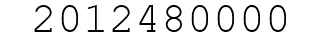 Number 2012480000.