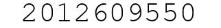 Number 2012609550.