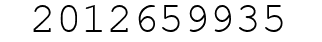 Number 2012659935.