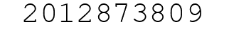 Number 2012873809.