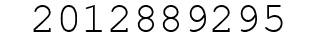 Number 2012889295.