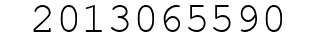 Number 2013065590.