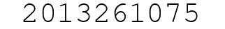 Number 2013261075.