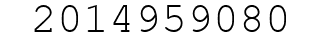 Number 2014959080.