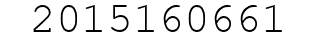 Number 2015160661.
