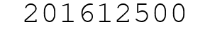 Number 201612500.