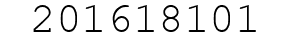 Number 201618101.