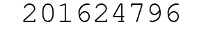 Number 201624796.