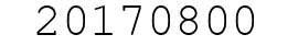 Number 20170800.