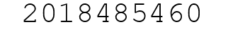 Number 2018485460.