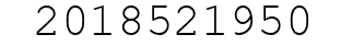 Number 2018521950.