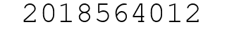 Number 2018564012.