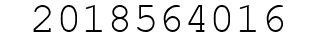 Number 2018564016.