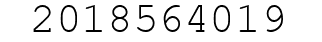 Number 2018564019.