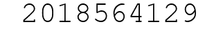 Number 2018564129.