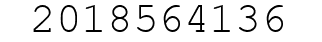 Number 2018564136.