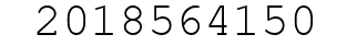 Number 2018564150.