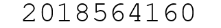 Number 2018564160.