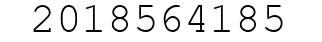 Number 2018564185.