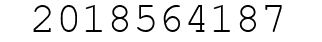 Number 2018564187.