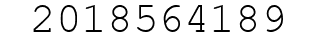 Number 2018564189.