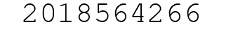 Number 2018564266.