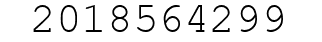 Number 2018564299.