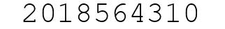 Number 2018564310.