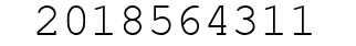 Number 2018564311.