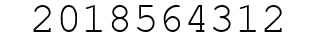 Number 2018564312.