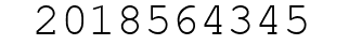 Number 2018564345.