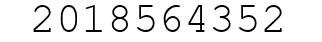Number 2018564352.