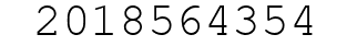 Number 2018564354.
