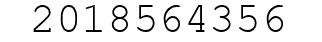 Number 2018564356.