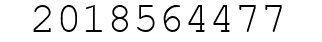 Number 2018564477.