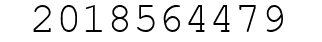 Number 2018564479.