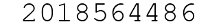 Number 2018564486.
