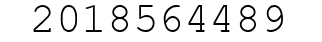 Number 2018564489.
