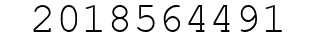 Number 2018564491.
