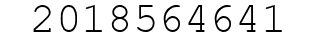 Number 2018564641.