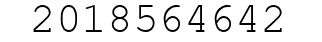 Number 2018564642.