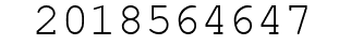 Number 2018564647.
