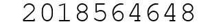 Number 2018564648.