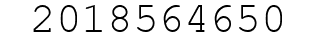 Number 2018564650.