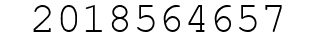 Number 2018564657.